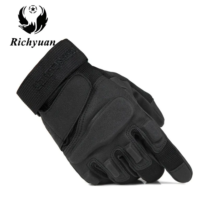 US Wojskowe rękawice taktyczne Outdoor Sports Wojska Full Finger Combat Motocykl Slip Motocykl Slip Motocyklowe Rękawice Shell Rękawice