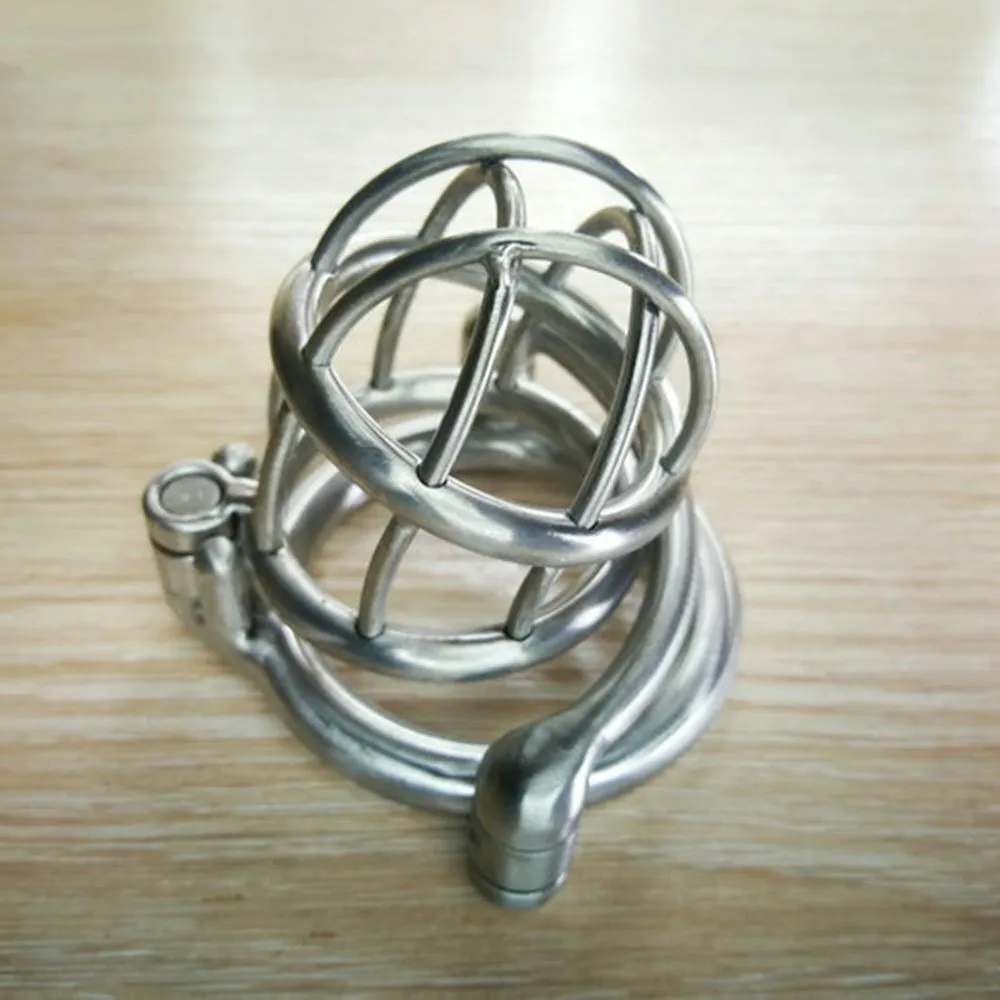 Latest Design Penis Cage Stainless Steel Male Chastity Lock Metal