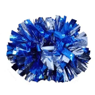 pom poms Cheerleading 50g Cheering pompom Metálico Pom Pom Cheerleading produtos muitas cores para sua escolha