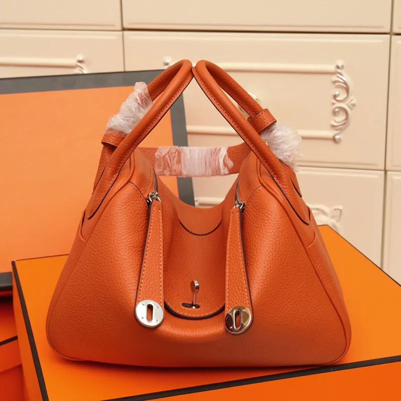 26CM 30cm Calfskin Designer Bag Women Totes Genuine leather Fashion Bags Handbag Shoulder bag Lady Factory wholesale