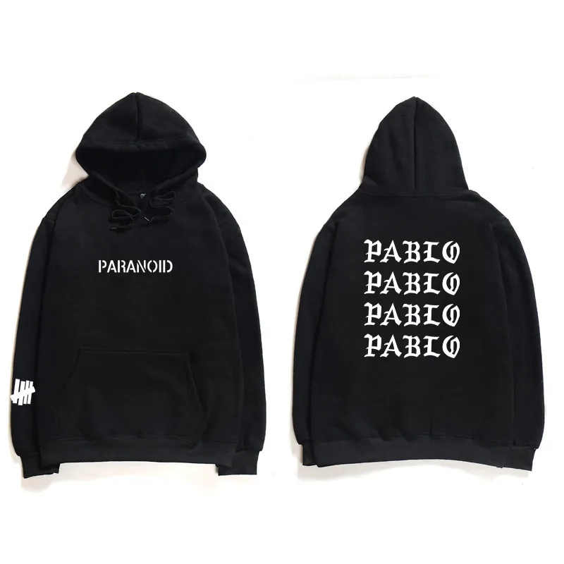 New Club Brand Hoodie Sweatshirts Women Paranoid Letter Print