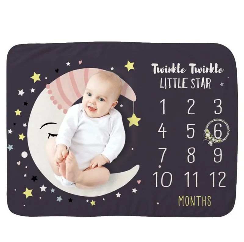 BT5279 Baby Blankets For Newborns Milestone Photo... From China1zhan ...