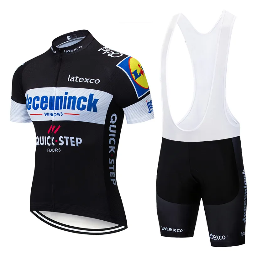 TEAM 2019 QUICKSTEP Cycling Jersey 20D Bike Shorts Set Ropa