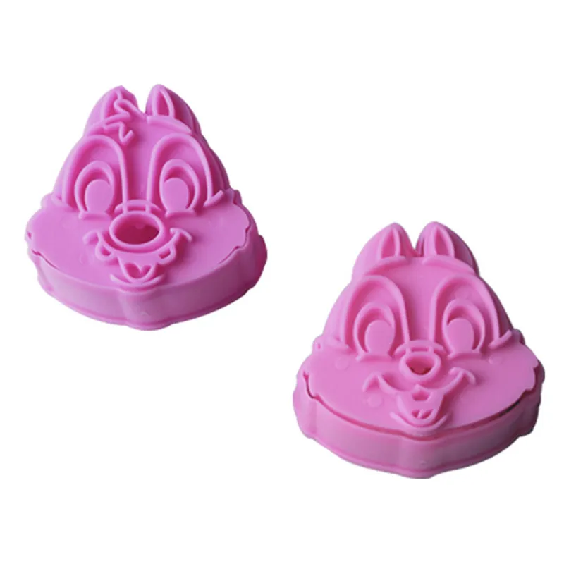 Promotion Plastic Biscuits Cartoon Squirrel Shape Fondant Decoration Cake Cookie Chocolate Mold Kitchen Bakeware Cooking Tools