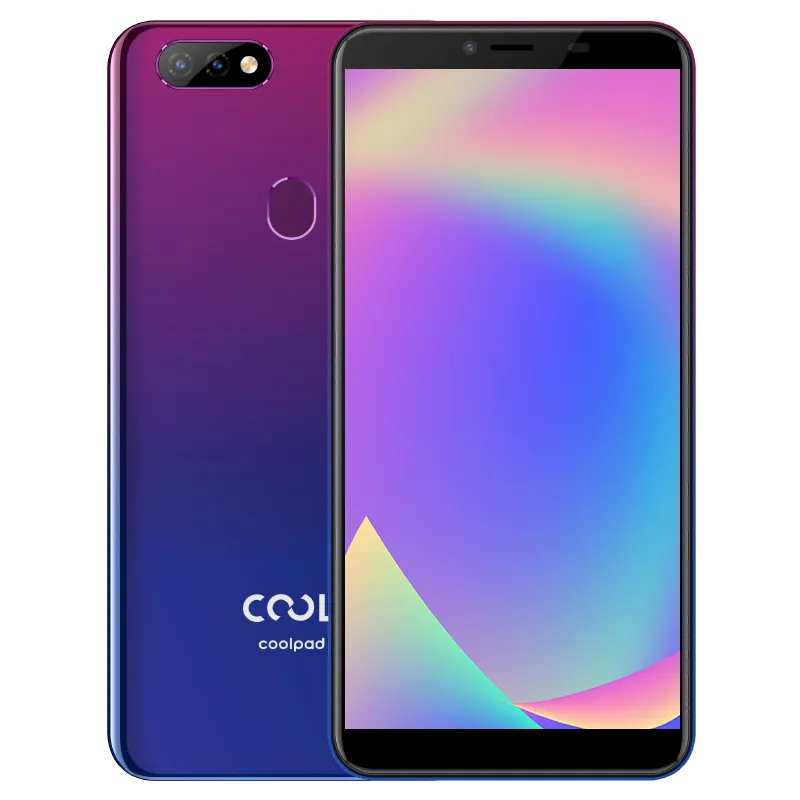 Téléphone portable d'origine Coolpad Cool Play 8 Lite 4G LTE 3 Go de RAM 32 Go de ROM MT6739 Quad Core 6,0 pouces Plein écran 13MP ID d'empreintes digitales Téléphone mobile