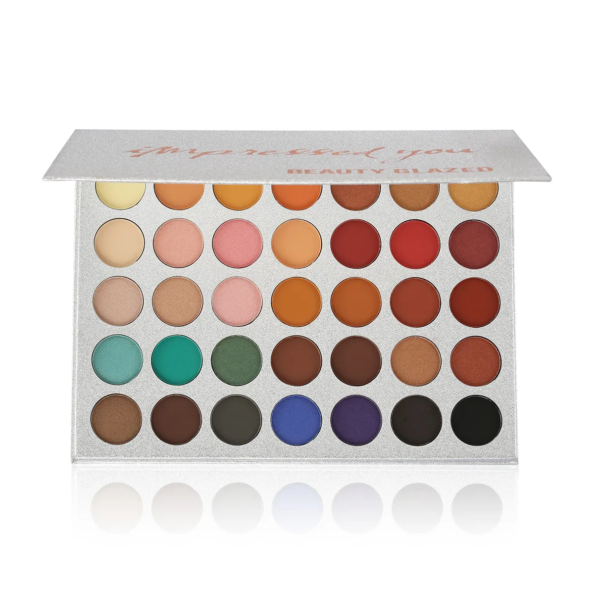 Makeup Palette Beauty Glazed Eyeshadow Palette 35 Color Impressed You Matte shimmer Eyeshadow Palette beauty glazed Brand Cosmetics