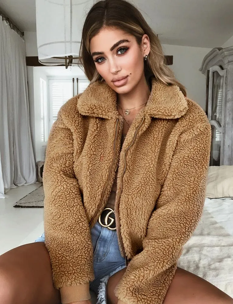 Designer teddy bear coat 2025