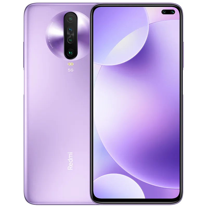 오리지널 Xiaomi Redmi K30 5G 휴대 전화 8GB RAM 128GB 256GB ROM SNAPDRAGOE 765G OCTA CORE Android 6.67 "LCD 전체 화면 64MP AI NFC 지문 ID 얼굴 스마트 휴대 전화.