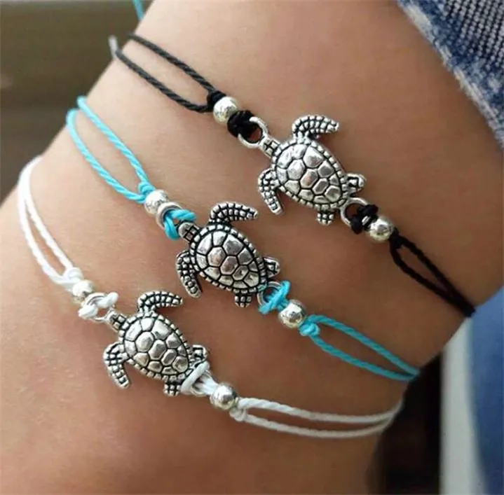 Turtle sales ankle bracelet