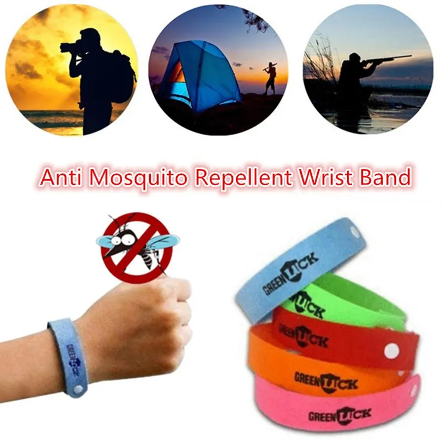 Anti Moustique Bracelet Non Tissé Tueur De Moustiques Écologique Insectes Insectes Répulsif Bracelet Party Favor OOA8112