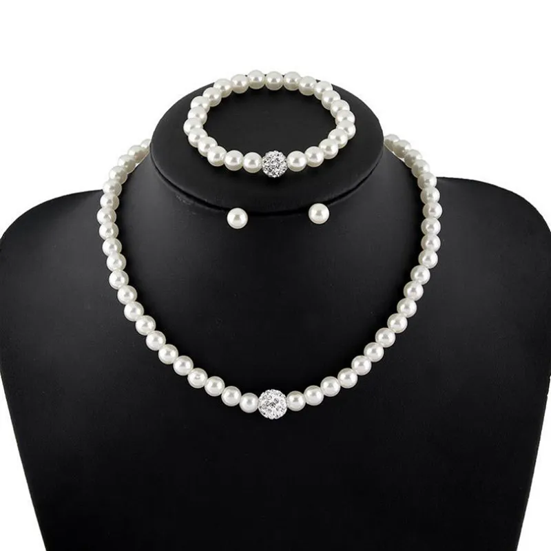 Isang модный элегантный жемчужный дикий модные дизайнер подвесные ожерелья ювелирные изделия женское жемчужное ожерелье браслет серьги свадебные украшения