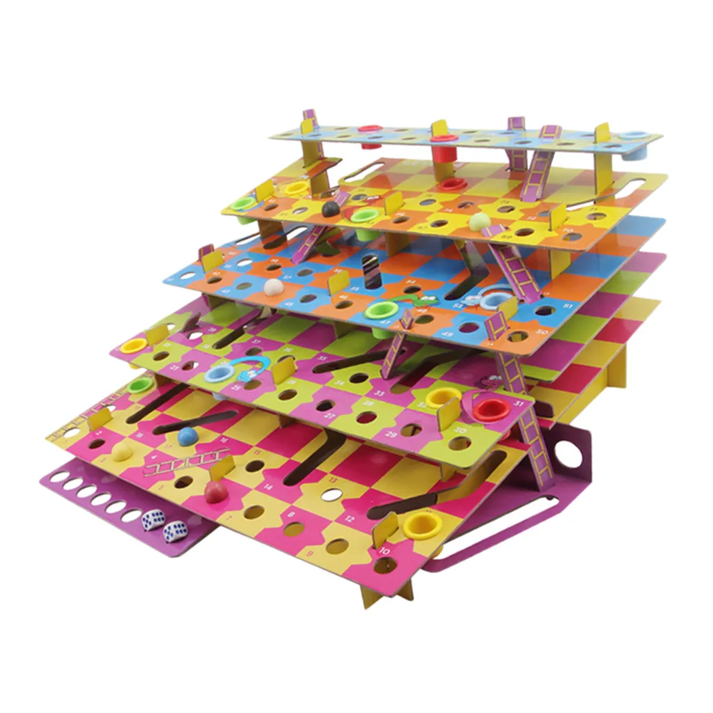 Preços baixos em Snakes & Ladders Infantil Jogos tradicionais e de