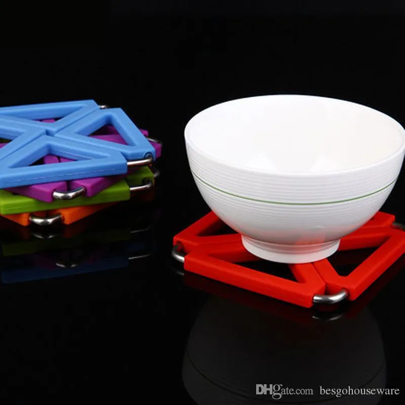 Lot De 2 Dessous De Plat En Silicone Antidérapant Et Résistant