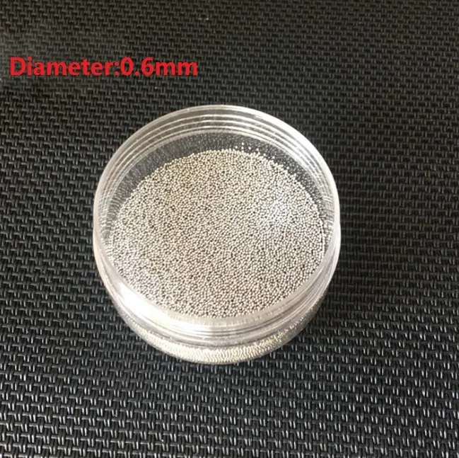 10000pcs / lot Dia 0.6mm en acier inoxydable bille précision SUS304 Miniature Mini Diamètre 0.6mm en acier à billes