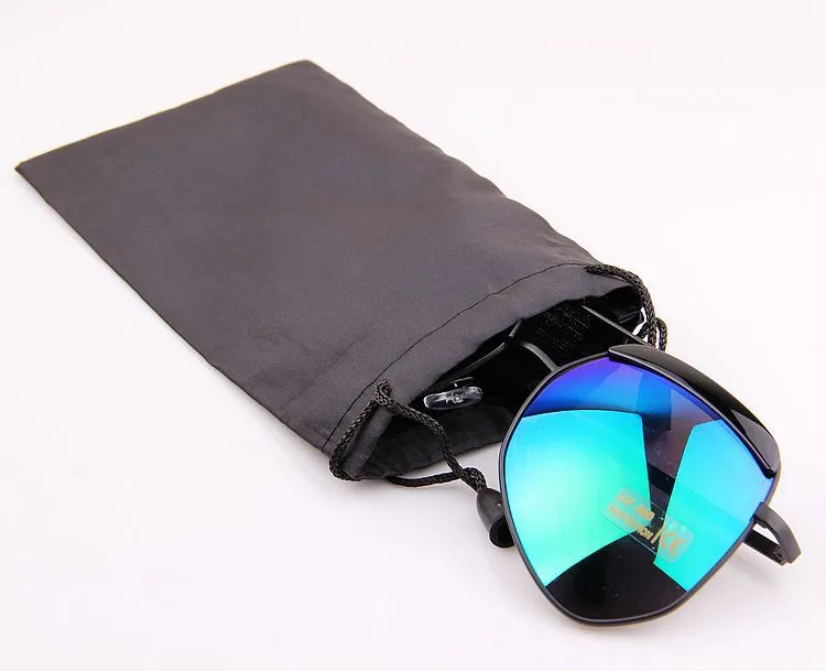 Waterproof Soft Cloth Sunglasses Bag With Microfiber Dust Portable