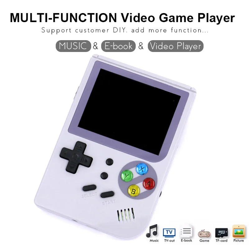 RG300 Double System Nostalgic host DIY Linux Retro Game Console 3.0inch IPS Screen RetroFW Portable Handheld Games Consoles