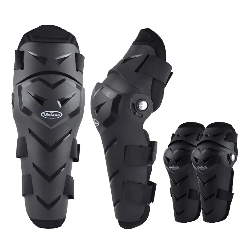Moto équipement de protection protection motocross moto vtt BMX DH vélo moto ElbowKnee Pads protection d'équitation 2 ensembles/4 pièces