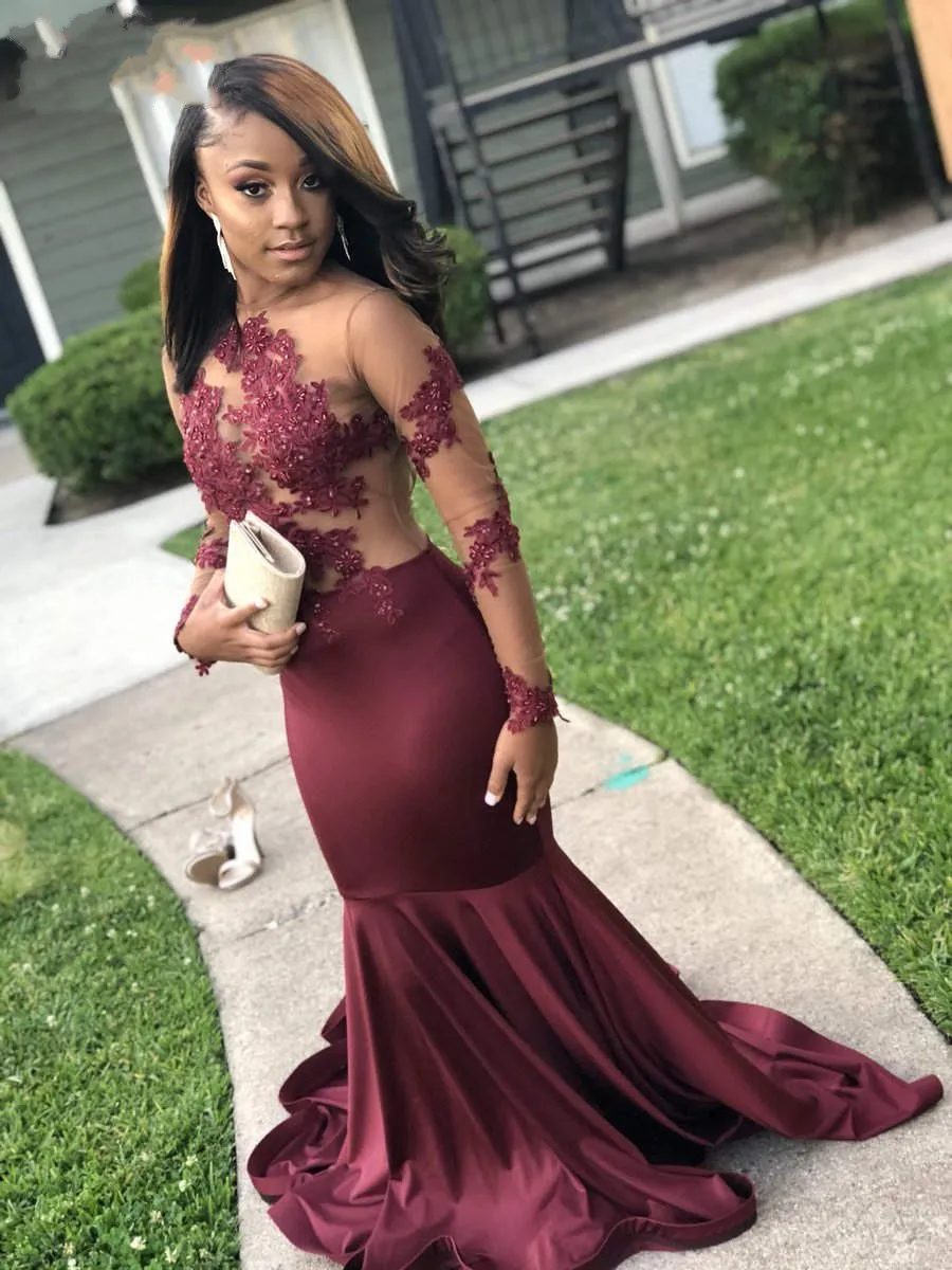Girls burgundy on sale party dress