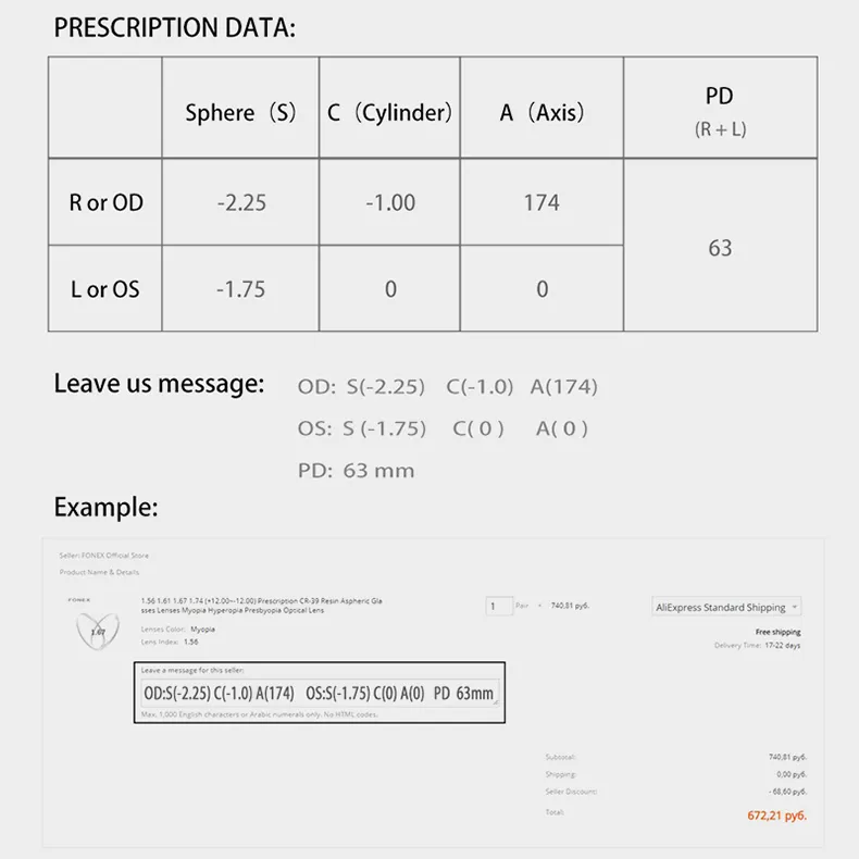 1.56 1.61 1.67 1.74 occhiali lenti ottiche progressive miopia Hyperopia prescrizione Lenti CR 39 resina asferici occhiali MR 8