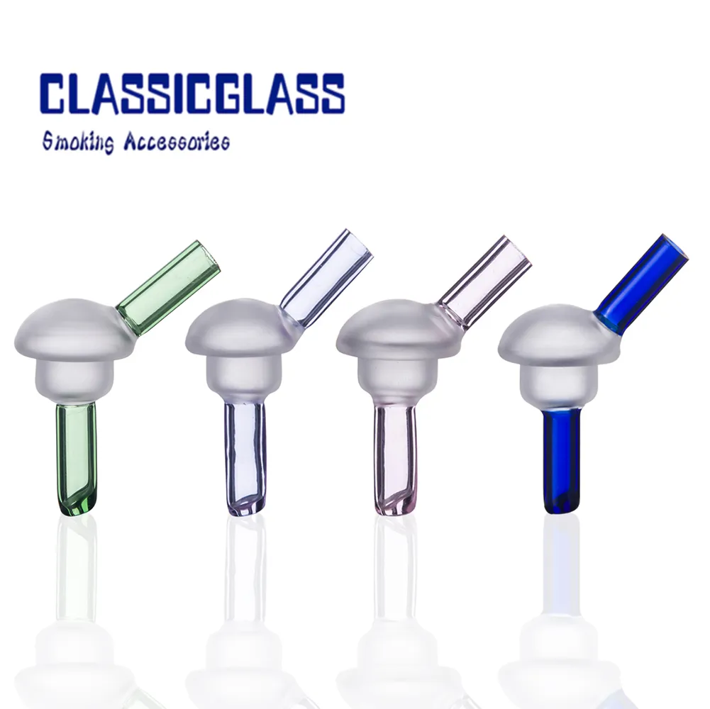 Smoke Glass Carb Cap Ice cream style Dabber And Caps 2 IN 1 For Quartz Bangers dag rig bong hookah