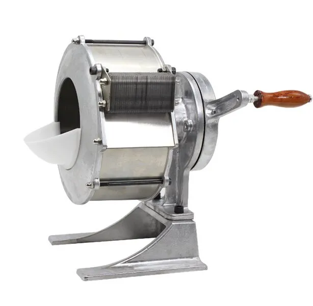 Hoogwaardige commerci￫le aardappel wortel Slicer Slicing Machine Manual Groente Aardappel Sllicer Shredder te koop