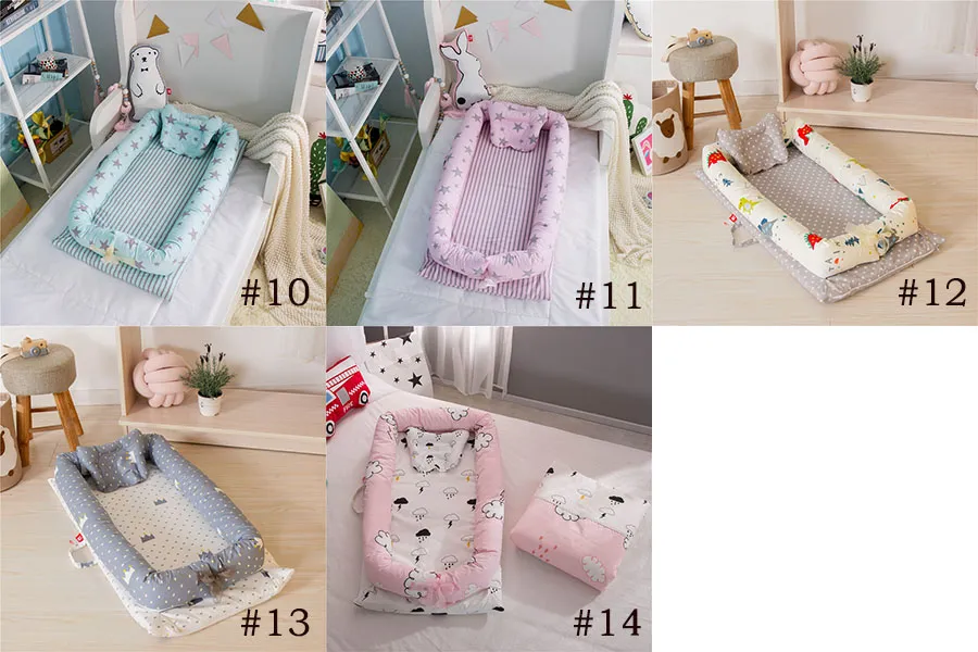 Detachable Bionic Baby Bed 14 Styles For Newborns Anti Pressure Multi Functional Sleeping Nest With Folding Design Unisex Crib Floor Bed M846 From Hltrading 39.67 DHgate.Com