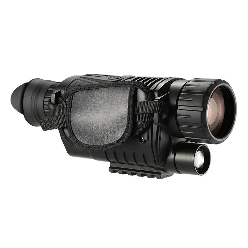 WG540 5x40 Dijital Monoküler Gece Görüş 200M Aralığı Av Kızılötesi Gece Görüş Optik 5MP Monoküler Cihazı