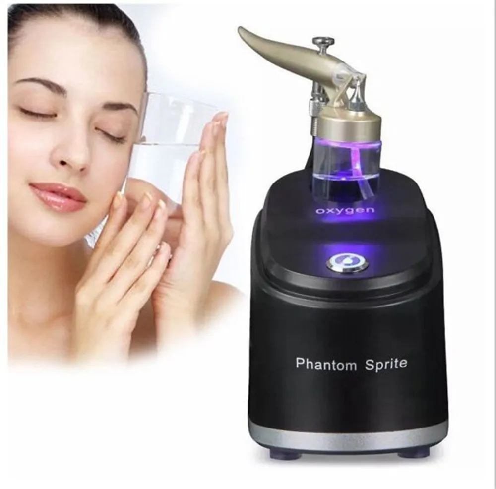 Iniettore di ossigeno caldo Spruzzatore d'acqua Jet Peeling Machine Trattamento per la cura della pelle Dispositivi di bellezza per la pulizia profonda del viso