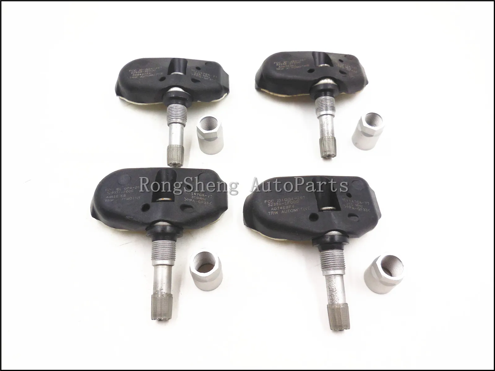 4er-Set für Hyundai Kia TPMS-Reifendrucksensor-Service-Kit 52933-1F000