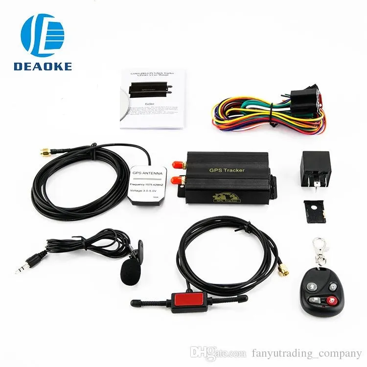 Car GPS Tracker TK103B GSM GPRS with Remote Control for Car, Truck, and ...