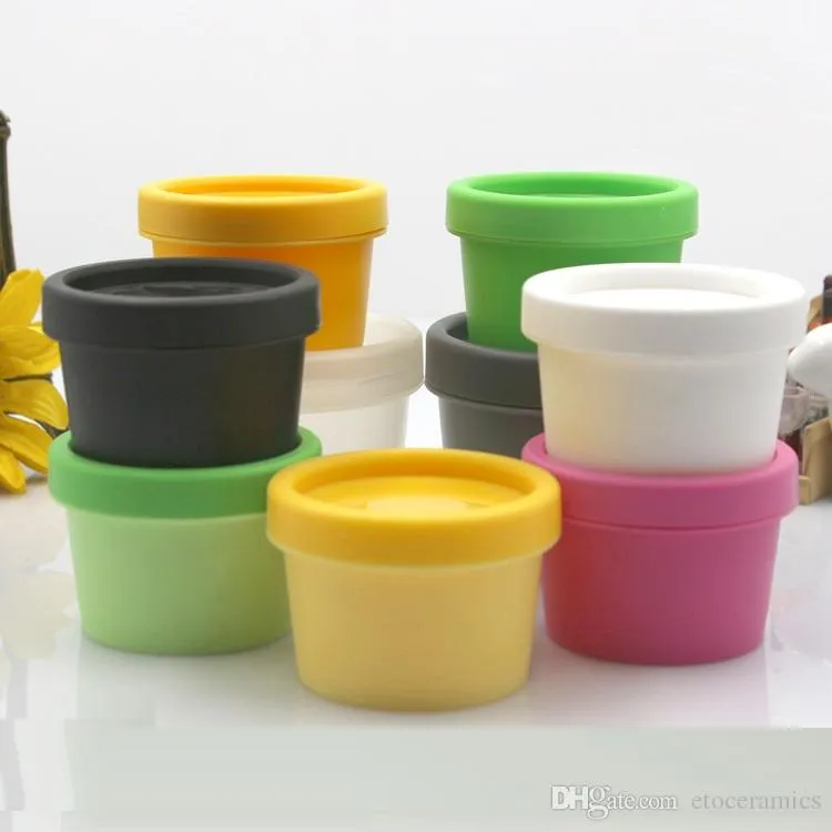 50 g 100g lege navulbare plastic mini-opslagcontainers pot met deksel container crème box fles make-up crème gezichtsverzorging masker mengen