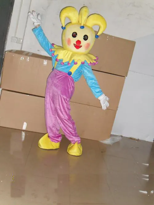 Clown 2019 Mascot Costume Cute Cartoon Factory Customized Private Custom Props Walking Dolls Dollkläder