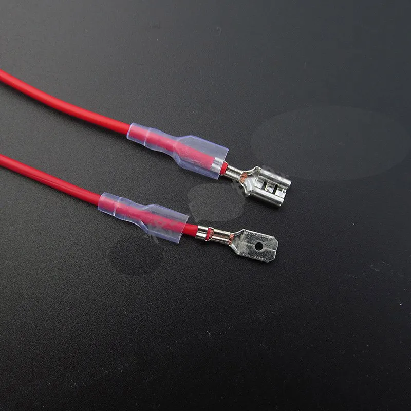 wholesale Spade Terminals Connector Speaker Wire Harness Kit Heavy duty Crimp Copper Wire Connectors for Audio Wiring Amplifiers Car and