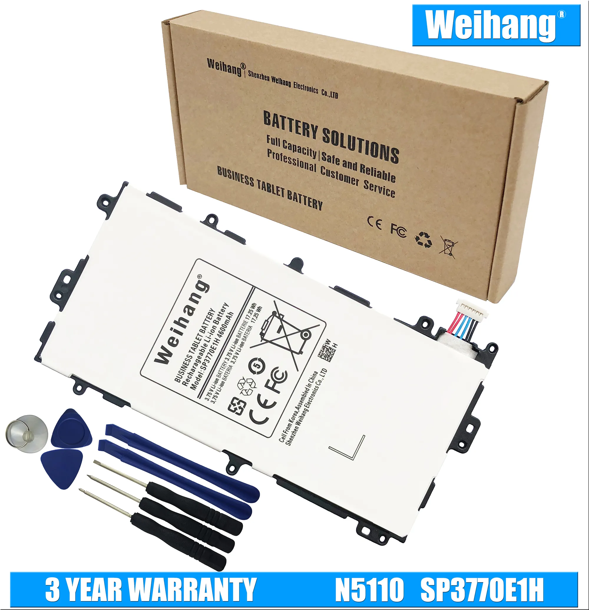 4600 mAh Weihang Original Echte Batterie SP3770E1H Für Samsung Galaxy Note 8 "GT-N5100 GT-N5110 N5120 SGH-I467
