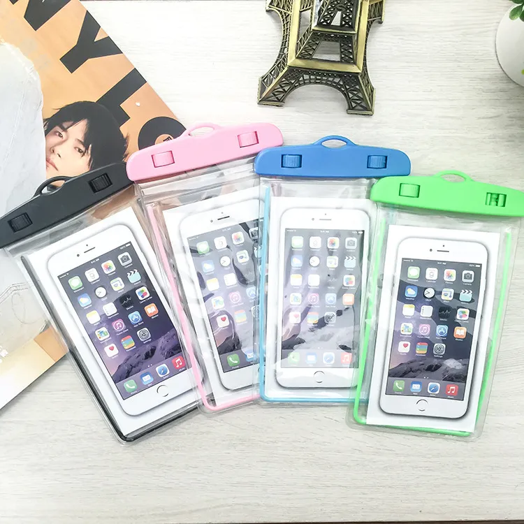 Mobile phone pouch bag top
