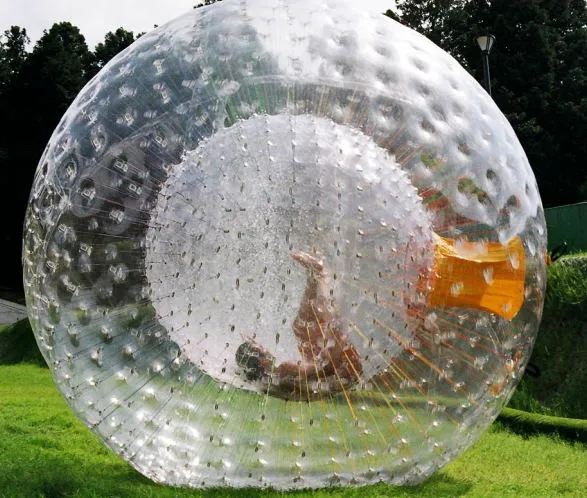 Zorb balle ballon gonflable Zorbing jouets de sports de plein air balle de hamster humain 2.5M PVC/TPU pour choisir