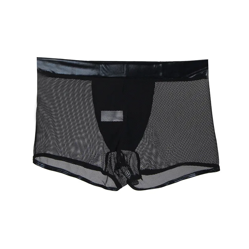 Women's Panties Sexy Hollow Out Mesh Briefs Lingerie Fishnet Mid Waist  Underwear