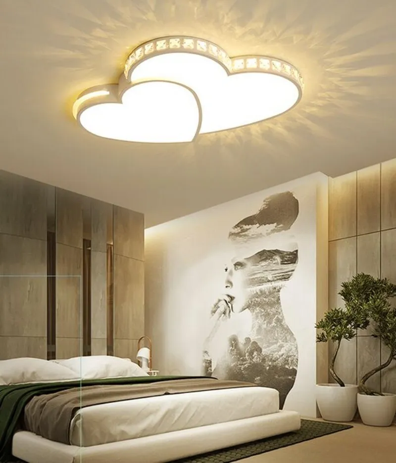 Crystal Modern Led Ceiling Lights For Living Room Bedroom lamparas de techo colgante moderna avize Crystal Ceiling Lamp Fixtures MYY