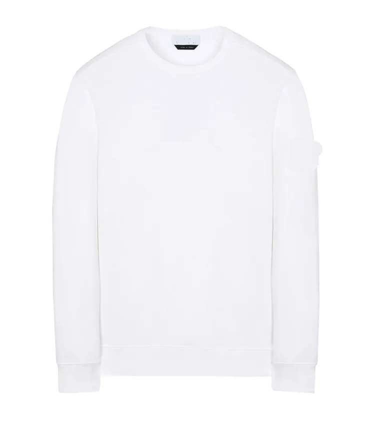 2021SS Sweatshirts jumper konng gonng vår höst herrmodemärke högkvalitativ rundhals tröja ren bomullsögla frottématerialet är slipat förtjockat