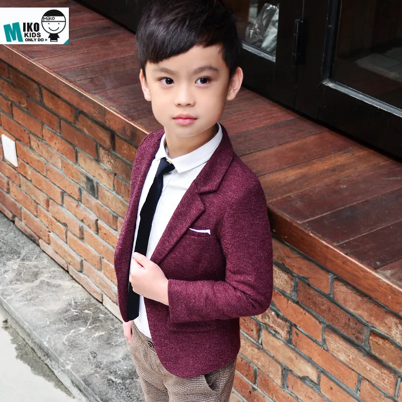 Jacket Clothing For Baby Boys Coat Spring Kids Outerwear Children Clothes High Quality Child Kid Boy Button Casual Blazer Jacket