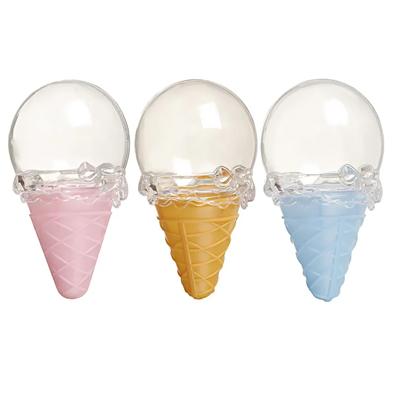 6ピースクリエイティブアイスクリーム形プラスチックキャンディボックスベビー誕生日ベビーシャワーパーソナリティギフトボックスチョコレート