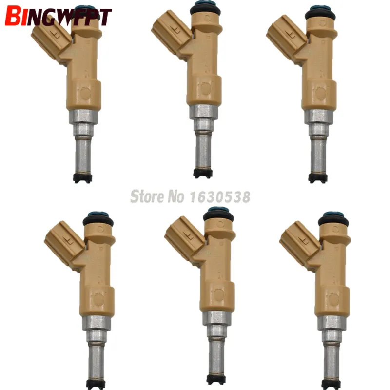 6 stks Fuel Injector Nozzle voor Toyota Land Cruiser Prado 23250-31100 23250 31100 2325031100 23209-39215 23209 39215 2320939215