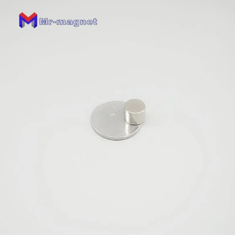 10pcs strong rare earth ndfeb magnet 10 x 10mm neo neodymium n50 magnets craft model disc sheet 1010 mm