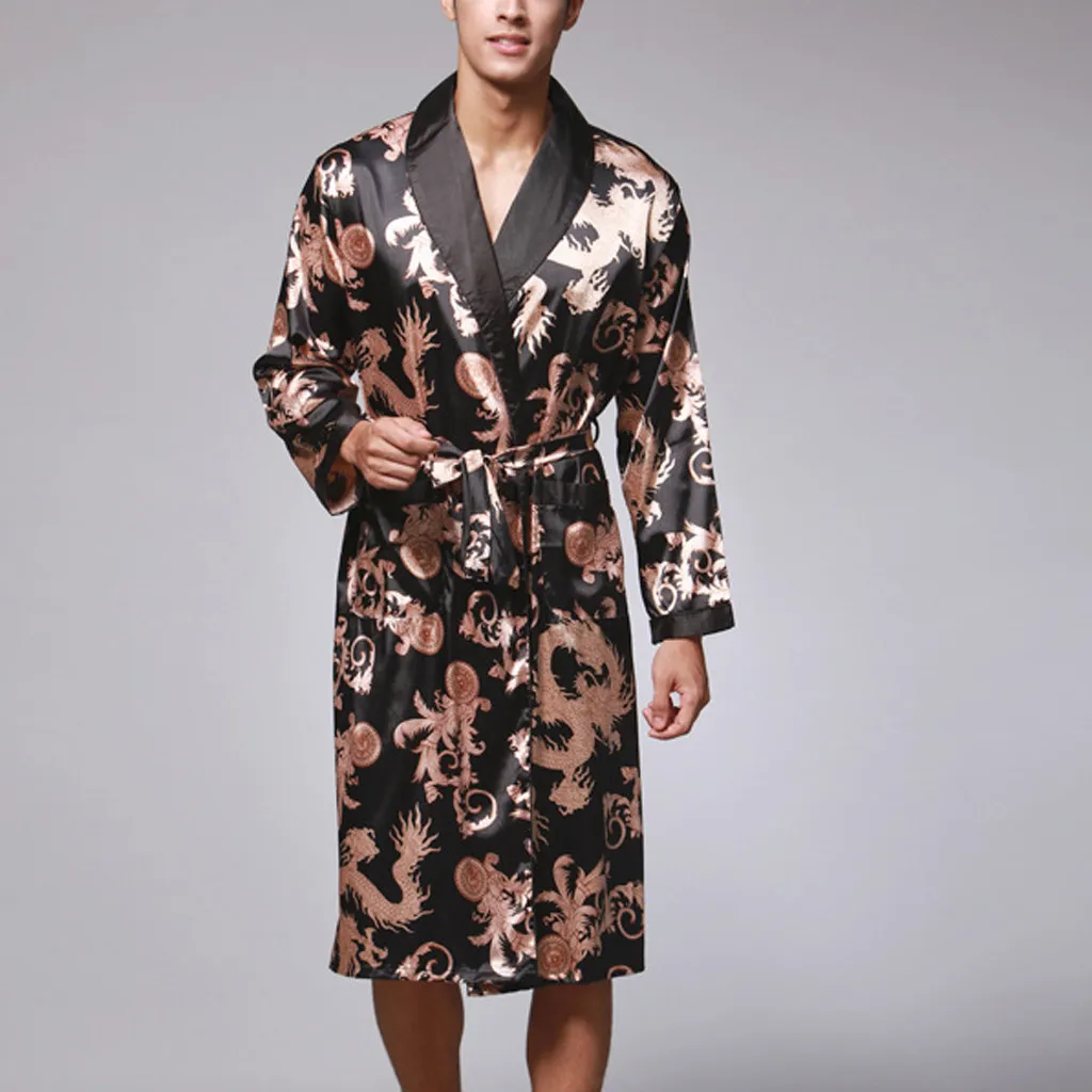 Kimono homme satin clearance