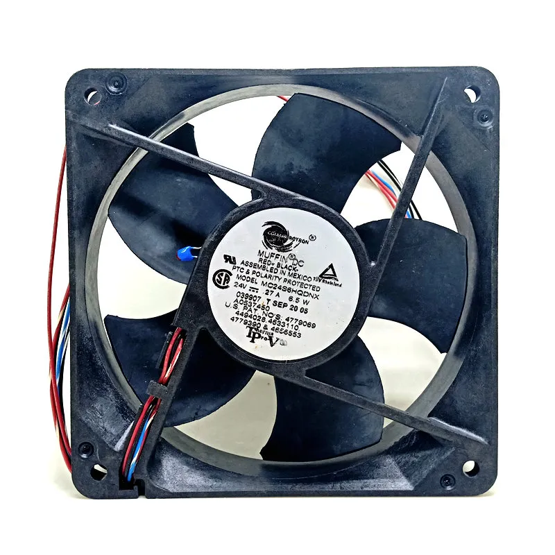Original MC24S6HQDNX DC24V 0.27A 6.5W 120x120x32MM 4Lines Inverter Cooling Fan