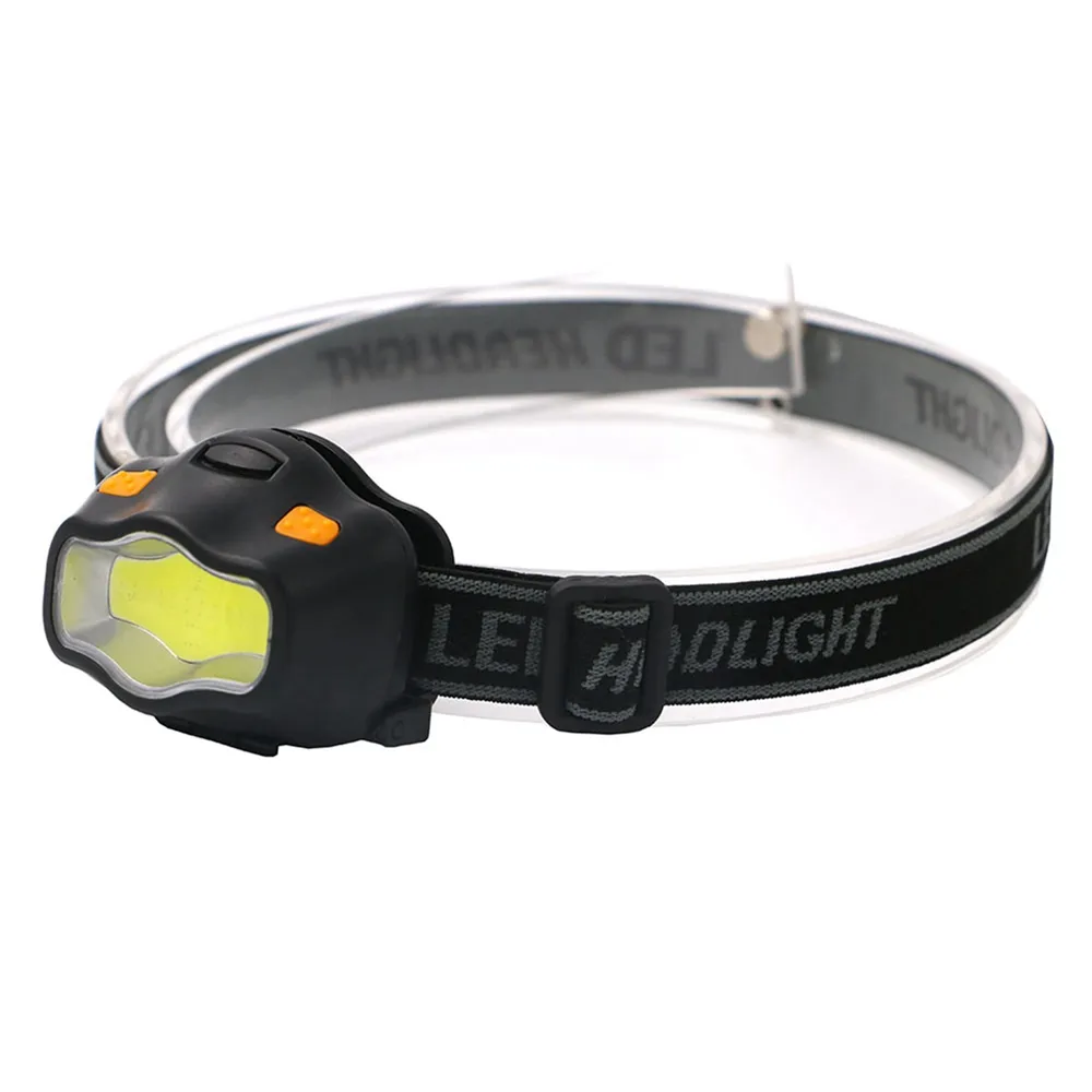 ZhishUnjia YH-6889 COB Vit + röd LED Dual Light Bländljus (3xaaa)