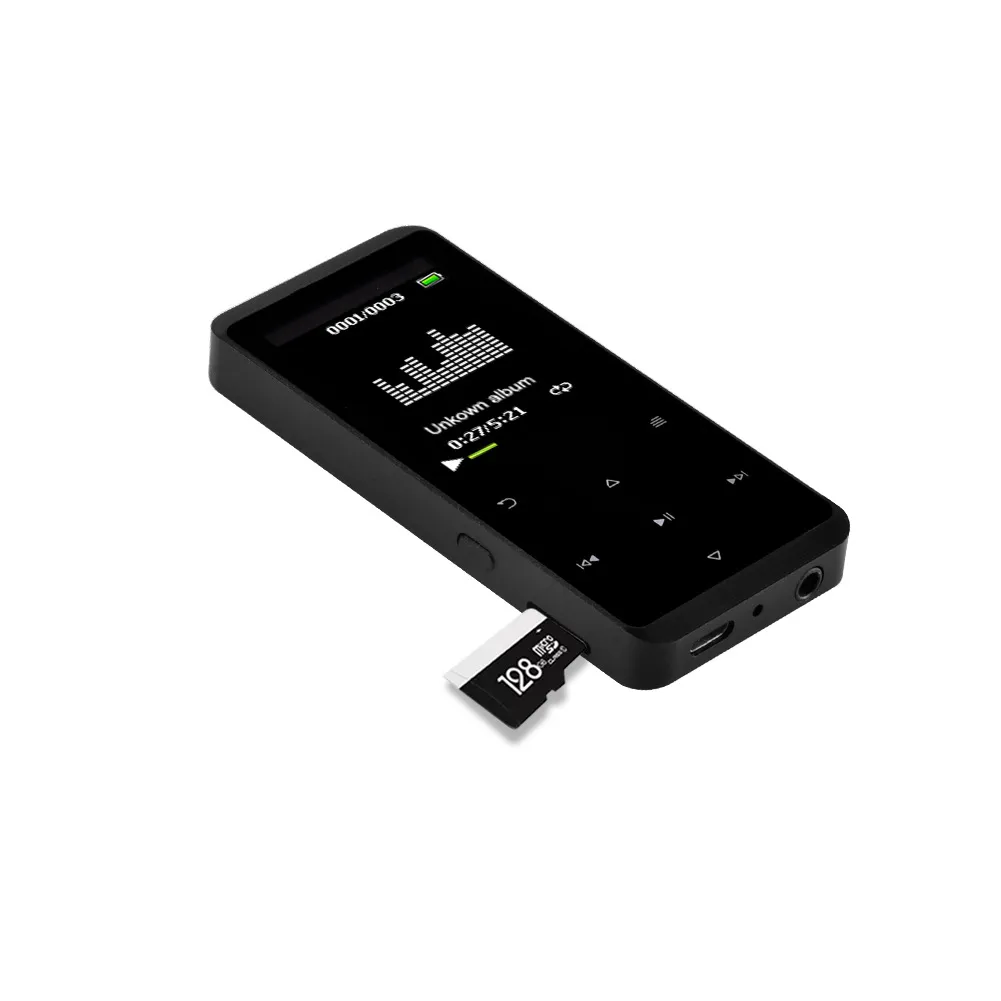 Dotknij Sterowanie MP3 Pamięć odtwarzacza 16 GB MDC15 Dobra jakość produktu Bluetooth 4.1version Professional OEM i ODM Factory