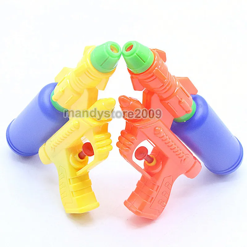KAHEIGN 8PcsPistolets à Eau pour Enfants, 16cm Pistolet à Eau en Mousse De Couleurs Mélangées Jouets De Plage Pistolet à Eau Jet d'eau pour Party Favors Piscine Jardin Extérieur