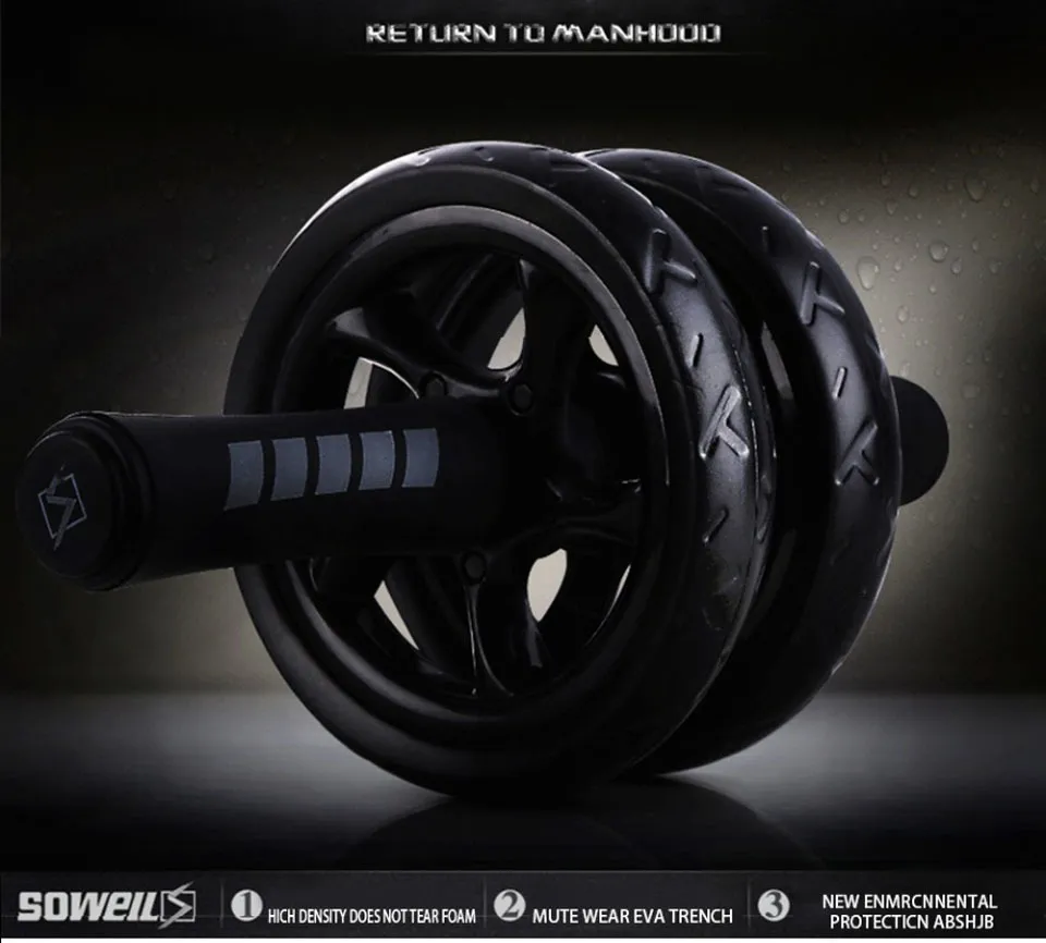 Wheels For Routine Keep Fit Wheels Abdominal Wheel Rollers No Noise... From Shenping03, $8 ...