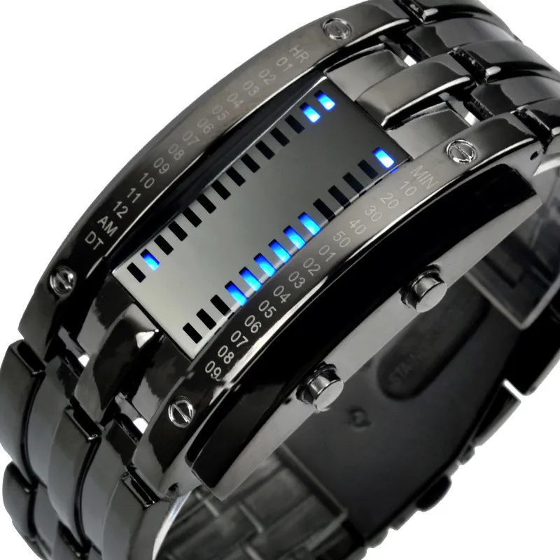 Skmei Relojes deportivos creativos Hombres Moda Reloj digital Pantalla LED Relojes de pulsera resistentes a los golpes Relogio masculino Y19052103
